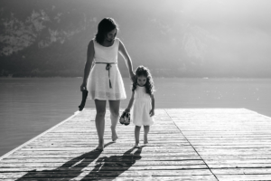 Reportage photo en famille au Lac d'aiguebelette par Delphine Perez