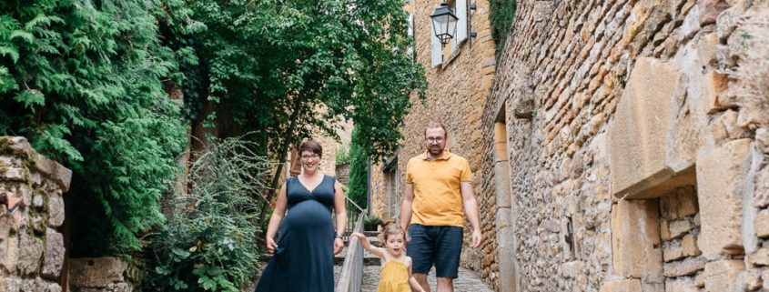 Photographe grossesse famille dans la Beaujolais