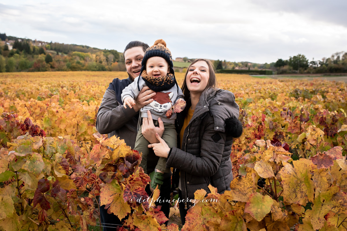 Séance Photo dans le Beaujolais avec Delphine Perez