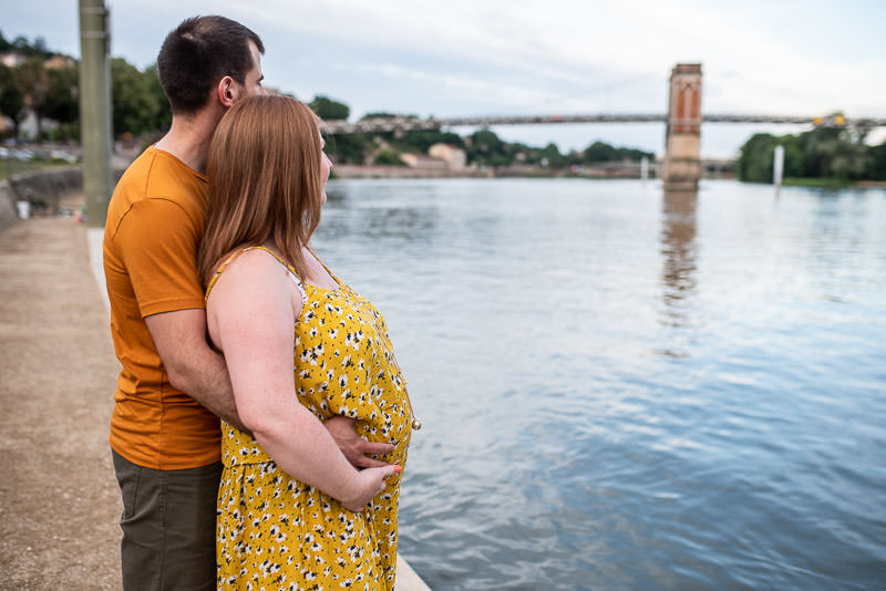 Photographe couple à Lyon avec B. et J.