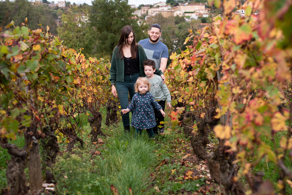 seance photos famille beaujolais